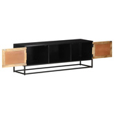 vidaXL Szafka pod TV, 120x30x40 cm, surowe drewno mango