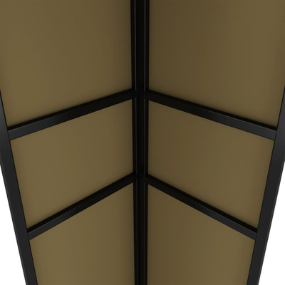 Altana z podwójnym dachem, 3x6 m, taupe, 180 g/m?