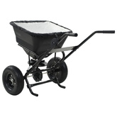 Rozsiewacz do soli, pchany, PVC i stal, 45 L, 106 x 73 x 76 cm