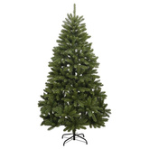 Sztuczna choinka na zawiasach, 300 lampek LED i bombki, 180 cm vidaXL