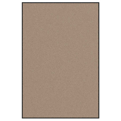 Dywanik wejściowy Beżowy i czarny 120 x 180 cm 100% poliamid