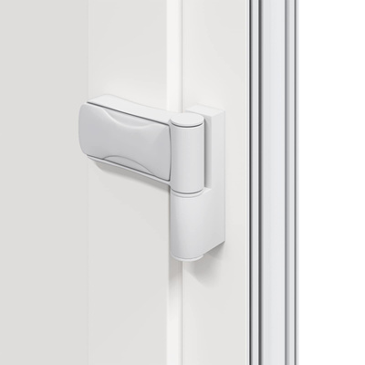 Drzwi Frontowe 98 x 208 cm PVC antracytowy