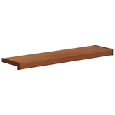 Parapet okienny Brązowe drewno 80 x 25 x 4,5 cm PVC