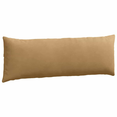 Poduszki na sofę 2 pcs Brązowy 120 x 40 cm Tkanina sztruksowa