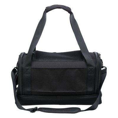 TRIXIE Transporter samolotowy dla psa Fly, 45x28x25 cm, czarny
