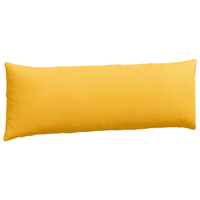 Poduszki na sofę 2 pcs Jasnożółty 120 x 40 cm