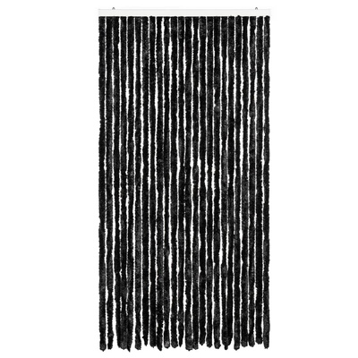 Zasłona przeciwko owadom, antracytowa, 100x230 cm, szenil