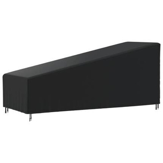 vidaXL Pokrowiec na leżak, czarny, 195x76x40/80 cm, Oxford 420D