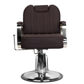 Gabbiano fotel barberski Rufo brązowy 125393