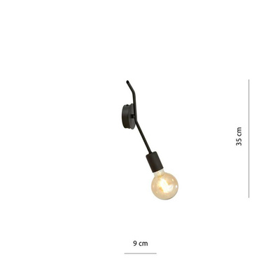 Lampa sufitowa FRIX K1 BLACK