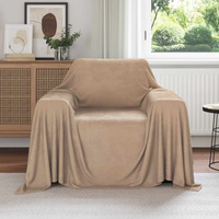 Koce narzutowe 6 pcs Camel 210 x 140 cm Polar
