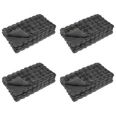 Koc antypoślizgowy z sztucznego futra królika Olite 4 pcs