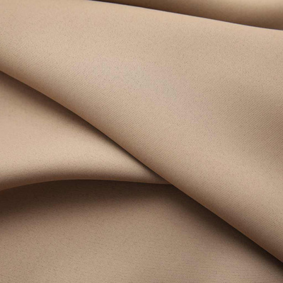 vidaXL Zasłony zaciemniające z haczykami, 2 szt., taupe, 140x225 cm