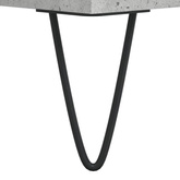 vidaXL Szafka pod TV, szarość betonu, 160x35x55 cm