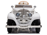 Auto Na Akumulator Mercedes Benz 540K Klasyk Premium Światła LED MP3 Biały