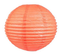 Lampion papierowy morelowy kula 50cm Kokon 70-16945