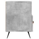 vidaXL Szafka pod TV, szarość betonu, 80x36x50 cm model standard