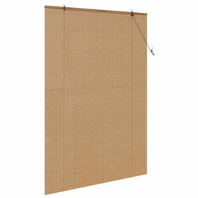 Roleta brązowy 140 x 220 cm Bambus