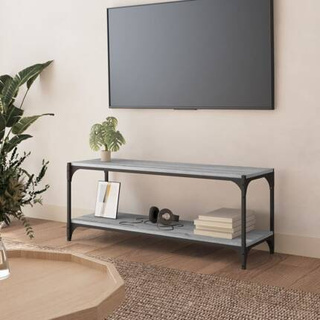 vidaXL Szafka pod TV, szary dąb sonoma, 100x33x41 cm