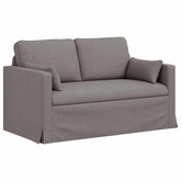 Sofa Ciemnoszary 139 x 78 x 80 cm tkanina