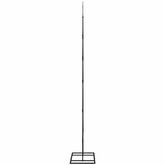 Metalowa choinka świąteczna z podstawą Czarny 150 cm Stal