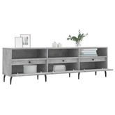 vidaXL Szafka pod TV, szarość betonu, 150x30x44,5 cm wariant 7
