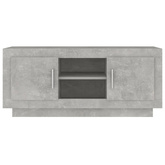 vidaXL Szafka pod TV, szarość betonu, 102x35x45 cm