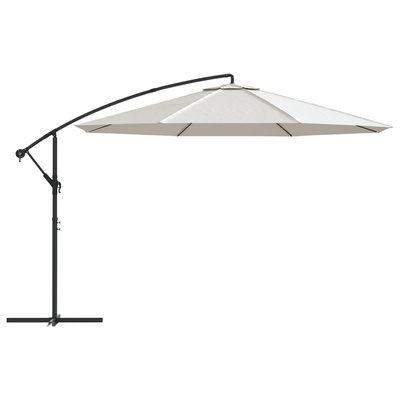 Parasol na wysięgniku 3,5 m, piaskowy