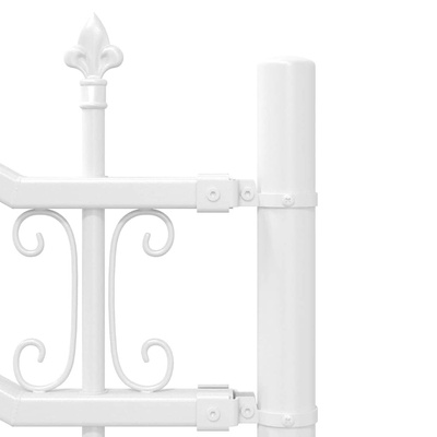 Ogrodzenie Ogrodowe KAMPEN 240 x 118 cm Stal Malowana Proszkowo