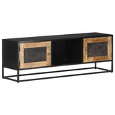vidaXL Szafka pod TV, 120x30x40 cm, surowe drewno mango