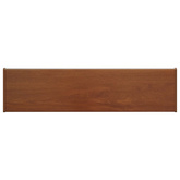 Parapet okienny Brązowe drewno 100 x 25 x 4,5 cm PVC