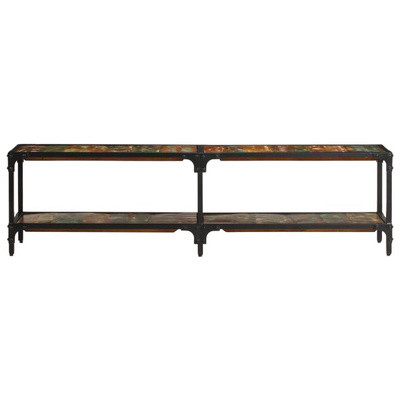 vidaXL Szafka pod TV, 150x30x41 cm, lite drewno odzyskane