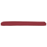 Zestaw poduszek na paletę 2 pcs Czerwone wino 200 x 40 x 8 cm