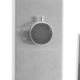 Prysznic ogrodowy ze stali nierdzewnej, prosty