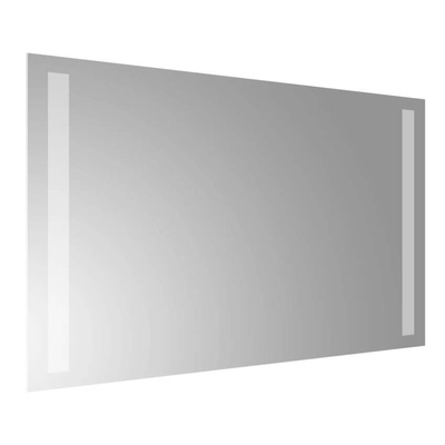 vidaXL Lustro łazienkowe z LED, 50x30 cm