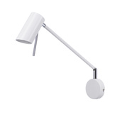 Kinkiet biały matowy regulowany obrotowy GU10 40W Milly Candellux 21-73907