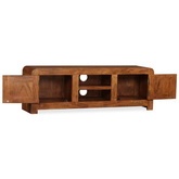 vidaXL Szafka pod TV, drewno w kolorze miodowego brązu, 120x30x40 cm