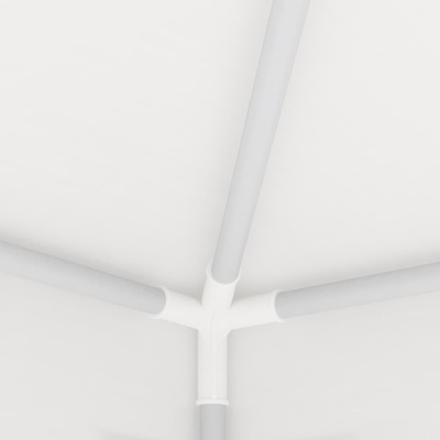 vidaXL Namiot imprezowy ze ściankami, 4x4 m, biały, 90 g/m²