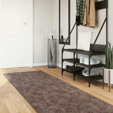 Chodnik dywanowy MARSA Szary 100 x 400 cm Poliester i PVC