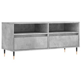 vidaXL Szafka pod TV, szarość betonu, 100x34,5x44,5 cm