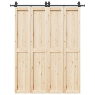 System do montażu drzwi przesuwnych, 183 cm, stal, czarny