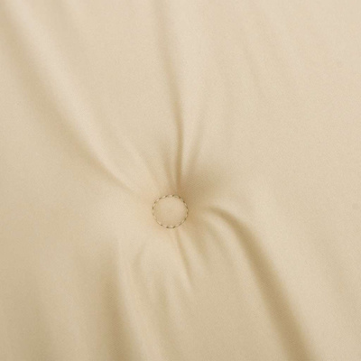Poduszki na krzesła ogrodowe, 6 szt., beżowe, 50x50x4 cm