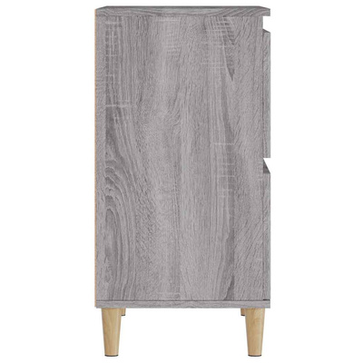 vidaXL Komoda, szary dąb sonoma, 60x35x70 cm, materiał drewnopochodny model standard