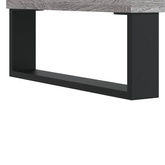 vidaXL Biurko, szary dąb sonoma, 140x50x75 cm, materiał drewnopochodny wariant 7