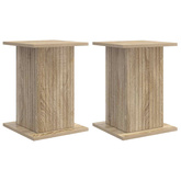 Stojak na rośliny 2 pcs dąb Sonoma 30,5 x 30 x 43 cm