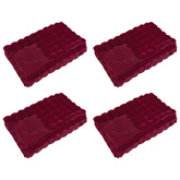 Koc antypoślizgowy z sztucznego futra królika Olite 4 pcs