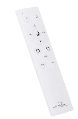 Plafon biały LED 38,5cm zmienna barwa jasność + pilot Calipso 13-75093