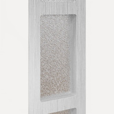 Drzwi Frontowe 98 x 208 cm PVC Biały