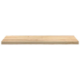 Parapety 2 szt., surowe, 110x40x2 cm, lite drewno dębowe