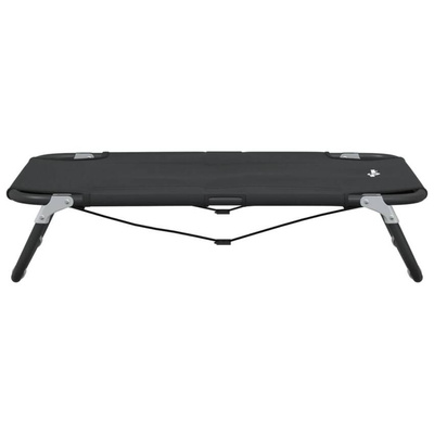 vidaXL Legowisko dla psa, antracytowe, tkanina Oxford i stal